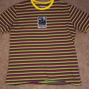 Super dope stitched Polaroid patch tee!